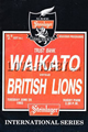 Waikato v British Lions 1993 rugby  Programme